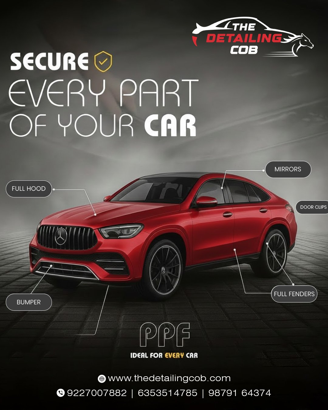 PPF for every part of your car